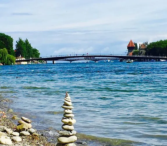 Rheinblick Riverview Luxury Lägenhet Konstanz